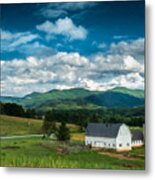 Painted Barn Metal Print