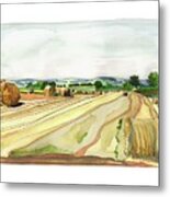 Paizay-le-tort, Au Sud Des Deux-sevres Metal Print