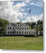 Palace Of President In Paramaribo Metal Print