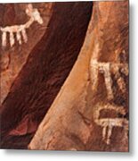 Palatki Pictographs9 Pnt Metal Print