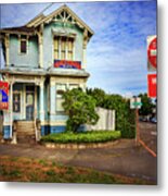 Palm Reader House Metal Print