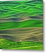 Palouse Textures Metal Print