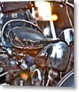 002 - Panhead Metal Print