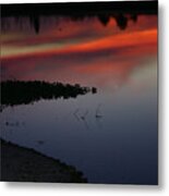 Parana Sunset Metal Print