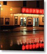 Parkway Night Metal Print