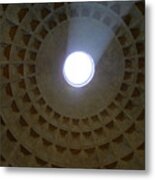 Pantheon Oculus Metal Print