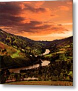 Paute River Ii Metal Print