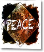 Peace Art 1 Metal Print