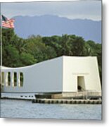 Pearl Harbor Memorial Metal Print
