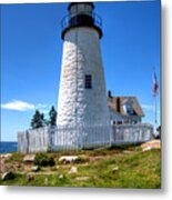 Pemaquid Point Lighthouse Metal Print