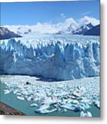 Perito Moreno Glacier Panorama Metal Print
