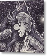 Peter And The Wolf Metal Print