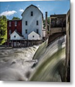 Phelps Mill Falls Metal Print