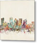 Phoenix City Metal Print