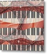 Piano - Keyboard - Musical Instruments Metal Print
