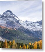 Pic Of Rochebrune - French Alps Metal Print