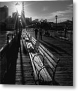 Pier 7 Metal Print