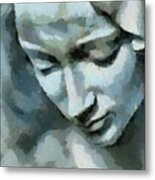 Pieta-detail Metal Print