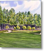 Pinehurst Golf Course 17th Hole Metal Print