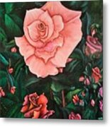 Pink Rose  #2 Metal Print