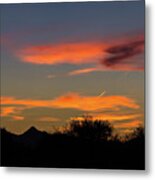 Pink Sunrise Metal Print