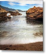 Point Lobos - Weston Beach Metal Print