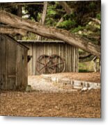 Point Lobos Whaler's Cabin Metal Print