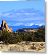 Point With A View Metal Print