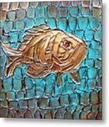 Poisson D'ore Metal Print