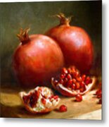 Pomegranates Metal Poster