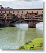Ponte Vecchio Florence Italy Ii Metal Print