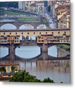 Ponte Vecchio Metal Print