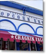 Popcorn Shop Chagrin Falls Ohio Metal Print