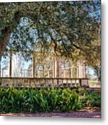 Popp Fountain-new Orleans Metal Print