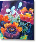 Poppies 2.2 Metal Print