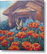 Poppy Paradise Metal Print