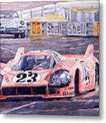 Porsche 917-20 Pink Pig Le Mans 1971 Joest Reinhold Metal Print