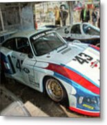 Porsche 935 Moby Dick Metal Print