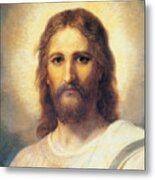 Portrait Of Jesus Christ Metal Print