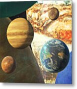 Portrait Of The Planets Metal Print