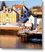 Portsmouth Winter Metal Print