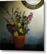Potted Flowers 2 Metal Print