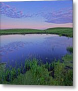 Prairie Reflections Metal Print