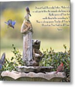 Prayer For The Animals That Bless Our Lives Metal Print