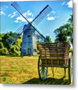 Prescott Farm Windmill Metal Print