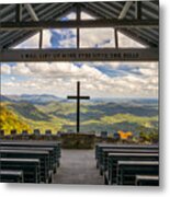 Pretty Place Chapel - Blue Ridge Mountains Sc Metal Print