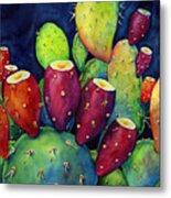 Prickly Pear Metal Print