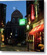 Prince Street And North Square - North End - Boston Metal Print