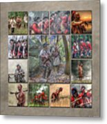 Print Collection French And Indian War Metal Print