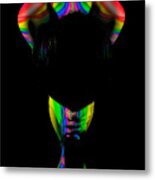 Projected Body Paint 2094999b Metal Print